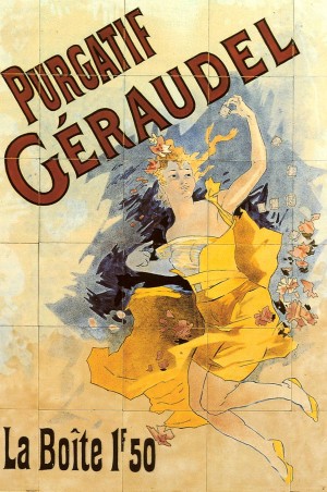 Purgatif Geraudel Poster 1890